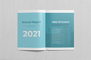 Annual Report Brochure, a Brochure Template by New Lines (Thumbnail 2 of 8)