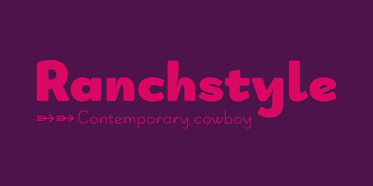 Ranchstyle, a Sans Serif Font by Ampersand Type Foundry (Photo 1 of 18)