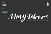 Marylebone, a Script Font by Los Andes Type (Thumbnail 1 of 8)