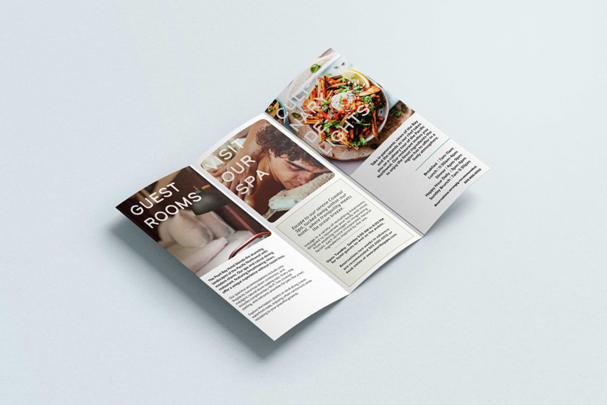 Hotel Brochure Template preview 3