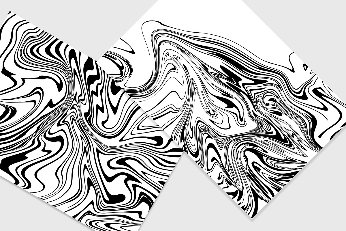 ZEBRA FLUID Collection, a Background Graphic by ViktoriaLapshyna (Photo 6 of 9)