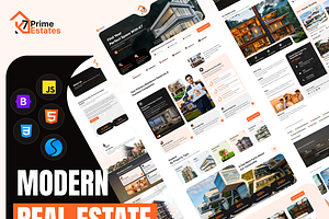 Prime Estates - Real Estate Template