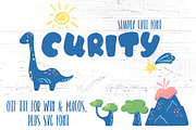 Cute Kids Bold Font, Win Mac SVG, a Sans Serif Font by RabbitAndPencil (Thumbnail 1 of 6)