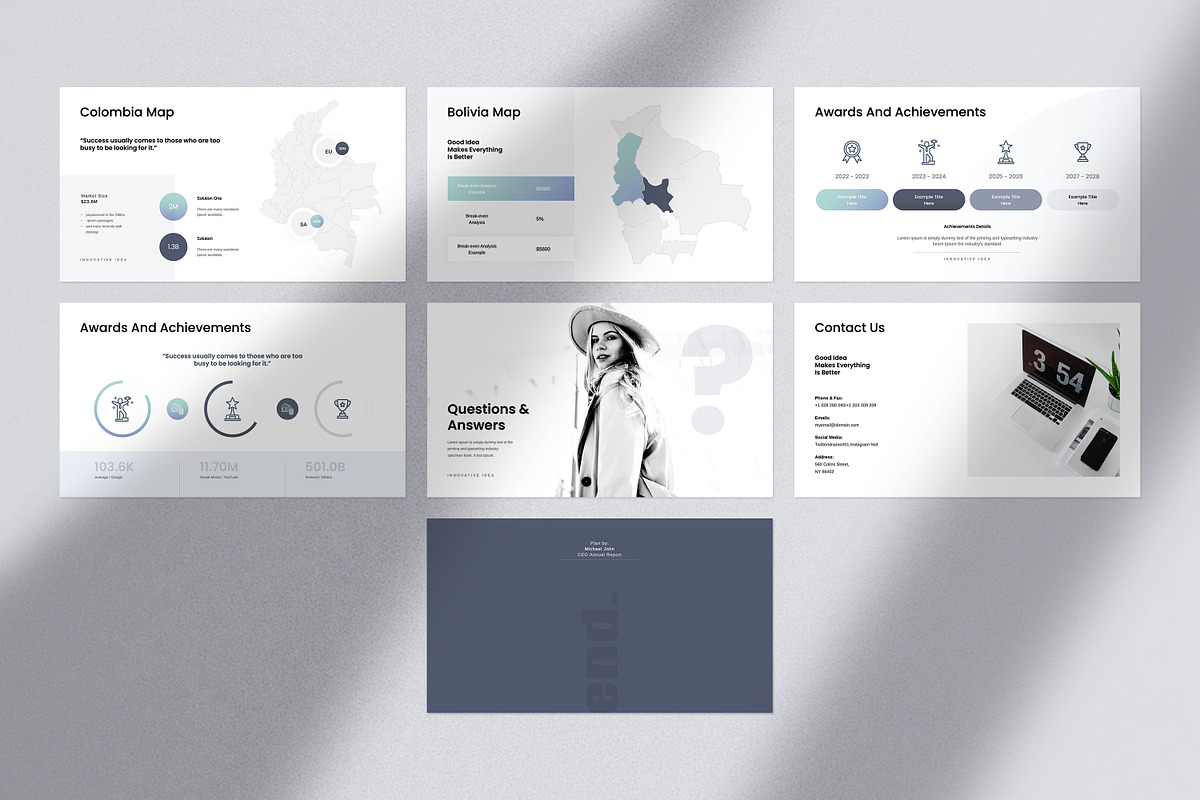 Business Plan Presentation, a Presentation Template by GoldenPixelStudio (Photo 28 of 29)