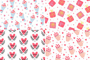 Love patterns, a Pattern Graphic by ananastya (Thumbnail 13 of 15)