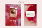 Dreamy Romantic Floral Backgrounds, a Background Graphic by eclosque (Thumbnail 3 of 27)