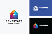 Estate Home Construct Logo, a Branding & Logo Template by Design_Planet (Thumbnail 1 of 2)