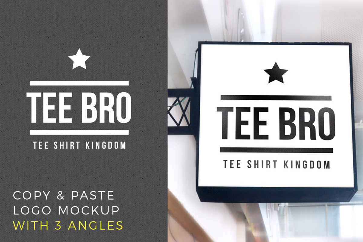 Signage Logo Mockup Pack - 3 Angles, a Product Mockup by MockUpgrade (Photo 1 of 4)