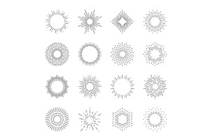 Starburst And Sunburst, Light Rays