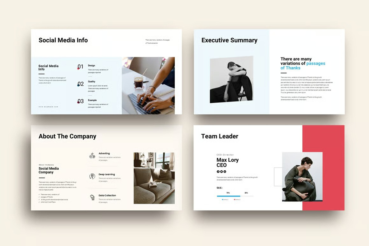 Social Media Marketing Strategy, a Presentation Template by Fit-tee (Photo 4 of 12)