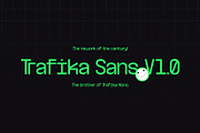 Trafika - Sans Type, a Sans Serif Font by Kulturë Type (Thumbnail 1 of 9)