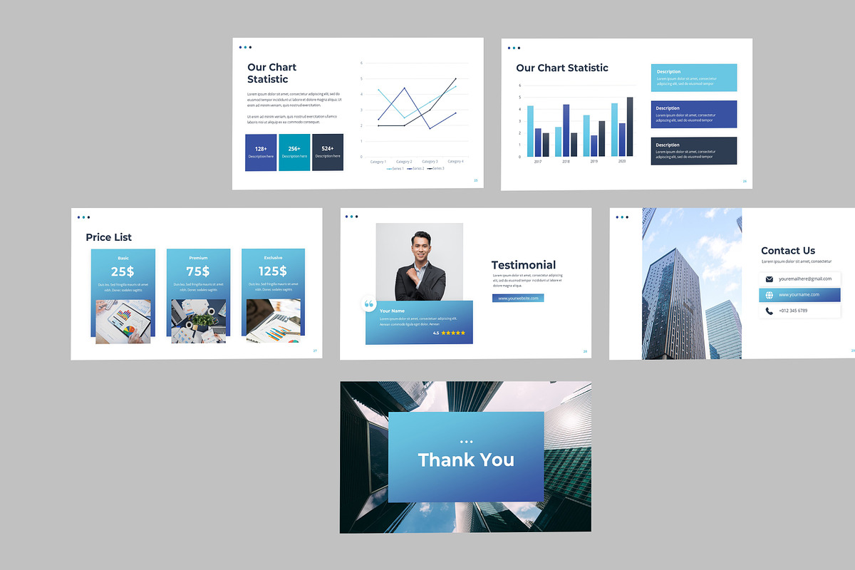 Marketing Business Presentation, a Presentation Template by Recreative (Photo 6 of 6)