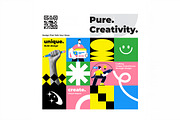 Modern Geometric Creative template, an Education Illustration by Creative Graphics (Thumbnail 4 of 12)