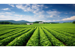 crop bean farm ai generated, a Food & Drink Photo by pikepicture