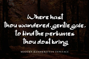 Bheni Euthentic, a Script Font by pineungtype (Thumbnail 3 of 7)