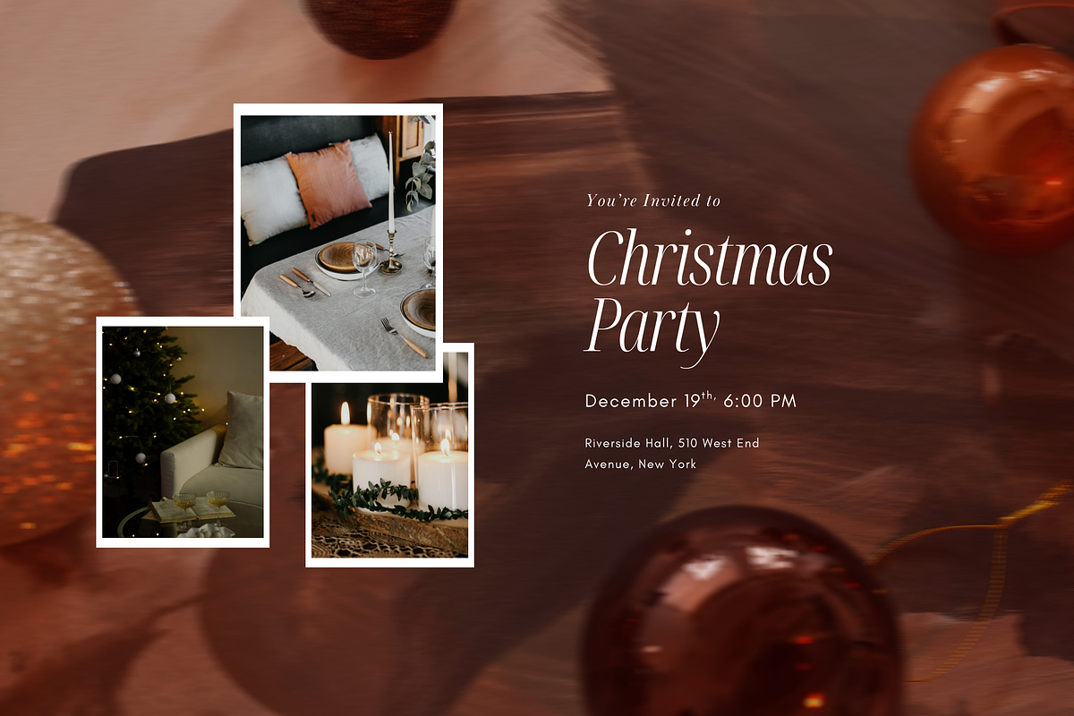 Dreamy Blurry Christmas Backgrounds, a Background Graphic by eclosque (Photo 8 of 36)