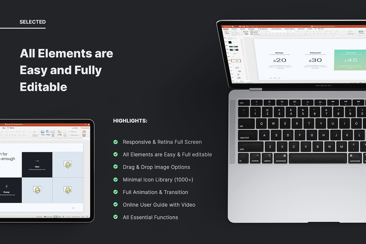 SELECTED - Minimal Presentation, a Presentation Template by SimpleSmart (Photo 2 of 10)