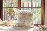 COQUETTE BOWS - patterns & cliparts, a Pattern Graphic by alenaganzhela (Thumbnail 4 of 14)