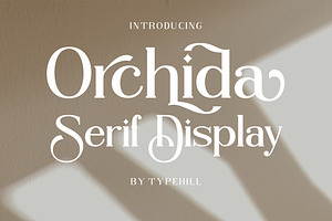 Orchida Serif Display