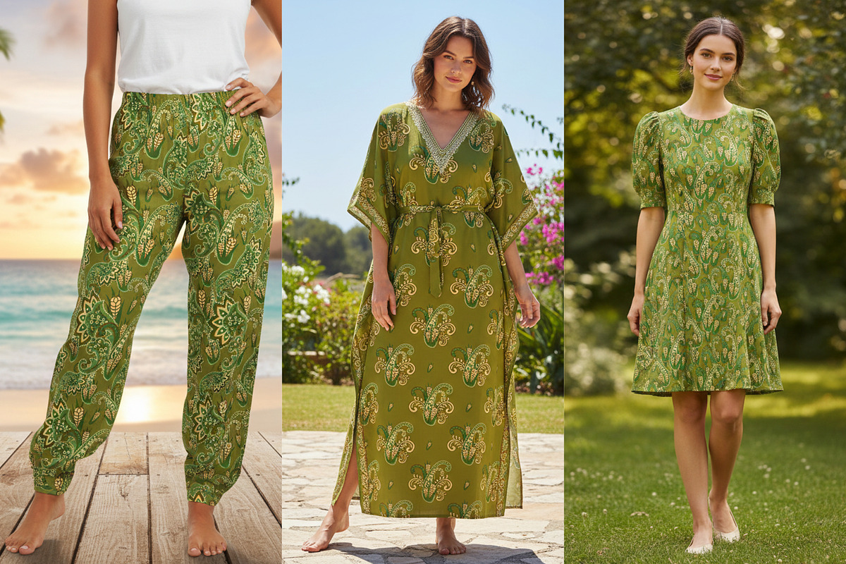 Corn Paisley patterns, a Pattern Graphic by ThaiByGaew (Photo 3 of 3)