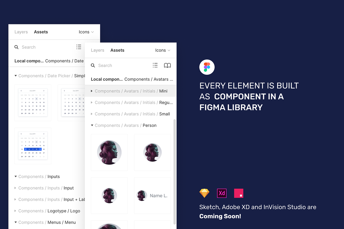 TREVA UI Kit & Design System, an UI Kit Template by Tarful Creative (Photo 7 of 8)