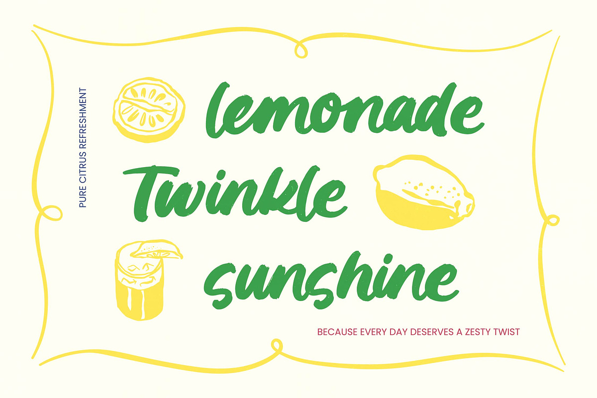 Bulettar Sundel Bold Brush, a Script Font by Letterena Studios Script (Photo 6 of 15)