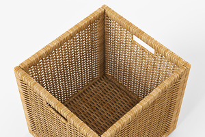 Rattan Basket Ikea Branas Natural