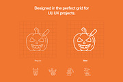 Halloween Icons Collection, an Outline Icon by Prosymbols (Thumbnail 3 of 8)