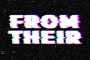 Those Glitch Font, a Sans Serif Font by 177Studio (Thumbnail 2 of 6)