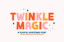 Twinkle Magic - Christmas Font