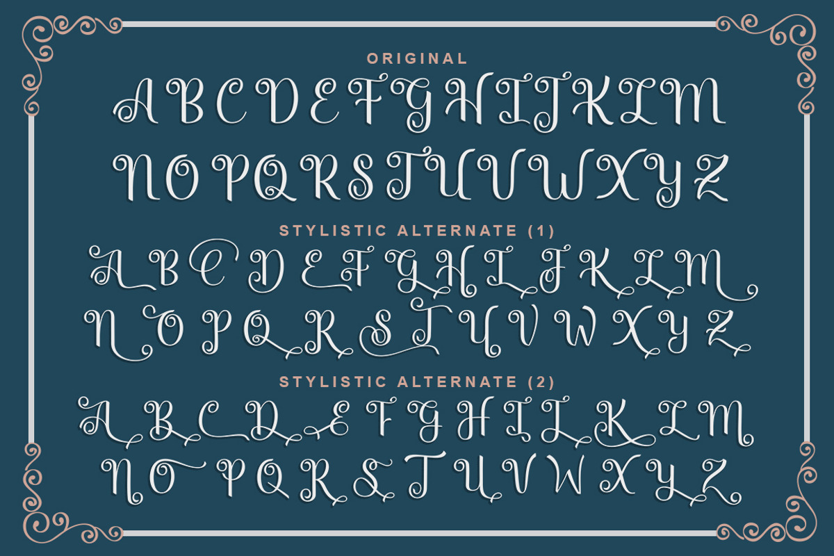 Kimberly Script, a Script Font by Rotterlab Studio (Photo 8 of 14)