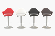 Soft-SG Bar Stool, a Furniture 3D Model by Morne Studio (Thumbnail 7 of 7)