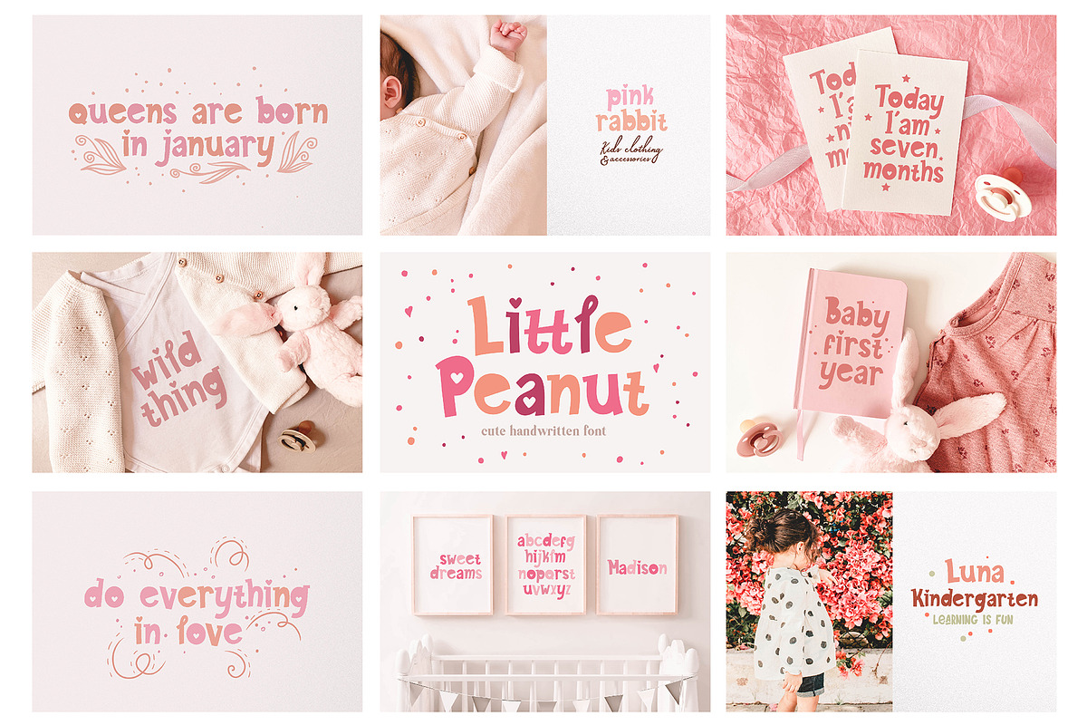 Crafty Bundle - 13 Handwritten Fonts, a Script Font by BarcelonaShop (Photo 10 of 11)