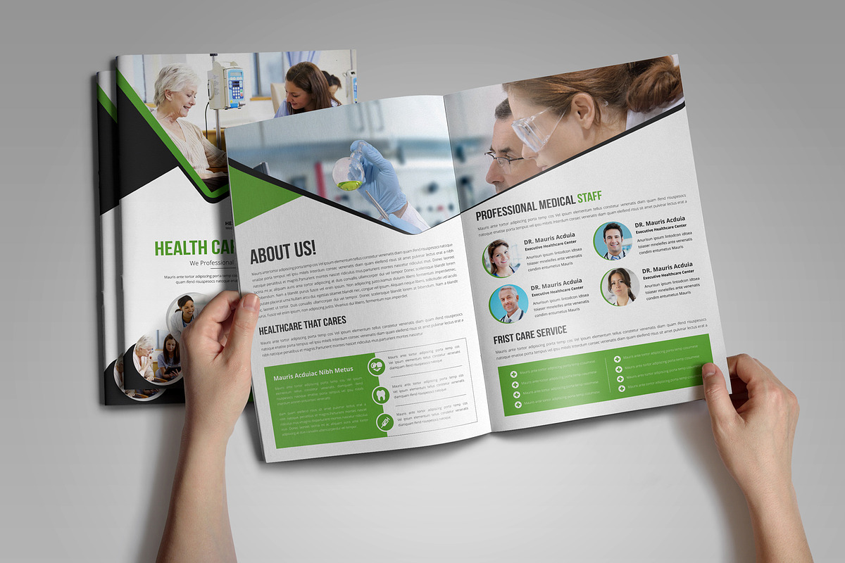 Medical Healthcare Brochure V4, a Brochure Template by JanySultana (Photo 7 of 10)