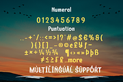 Zonttife | Summer San Serif Display, a Sans Serif Font by twinstd (Thumbnail 8 of 10)