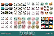 Panda Lover Retro Collage Bundle, an Object Illustration by Sofia's Fashion (Thumbnail 3 of 3)