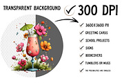 Whimsical Summer Clipart, an Illustration by Craft Nest (Thumbnail 2 of 12)