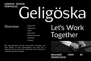 Neuhade - Modern Logo Font, a Sans Serif Font by Sronstudio (Thumbnail 9 of 14)