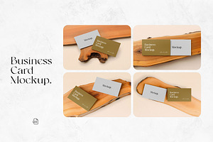 Elegant Business Card Mockups