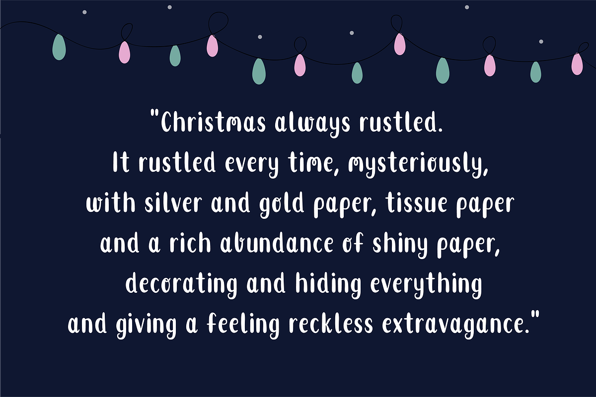 Dear Santa Font, a Handwritten Font by Nyla.Studio (Photo 2 of 9)