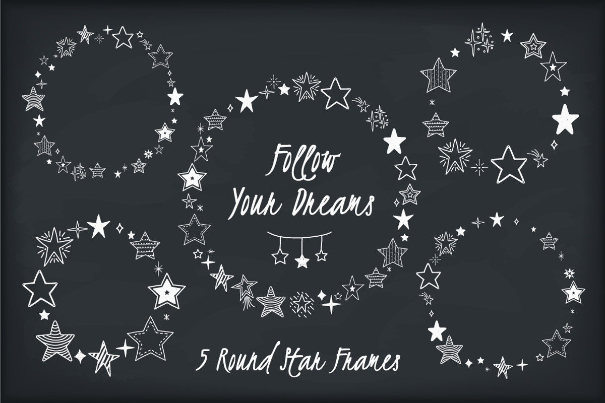 Hand Drawn Stars, a Graphic by PixMarket (Photo 5 of 6)