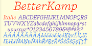 BetterKamp, a Handwritten Font by Ingrimayne Type (Thumbnail 7 of 11)