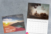 8.511 Wall Calendar Mockups, a Mockup by Vectogravic Design (Thumbnail 8 of 8)