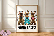Howdy Easter Bunny Png, an Illustration by Daily.Designs (Thumbnail 4 of 5)