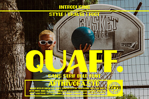 Quaff - Bold Font