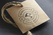 36 Restaurant Logos and Badges, a Branding & Logo Template by Vasya Kobelev (Thumbnail 12 of 15)