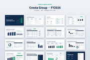 Annual Report Presentation Template, a Presentation Template by novexora (Thumbnail 4 of 4)