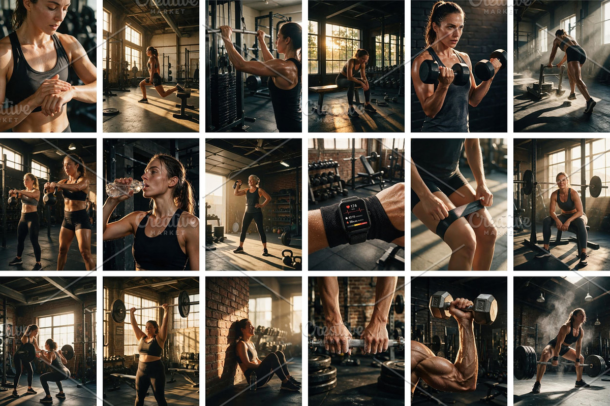 Women Gym Workout Images, a Sports & Recreation Photo by Selenique Studio (Photo 7 of 13)