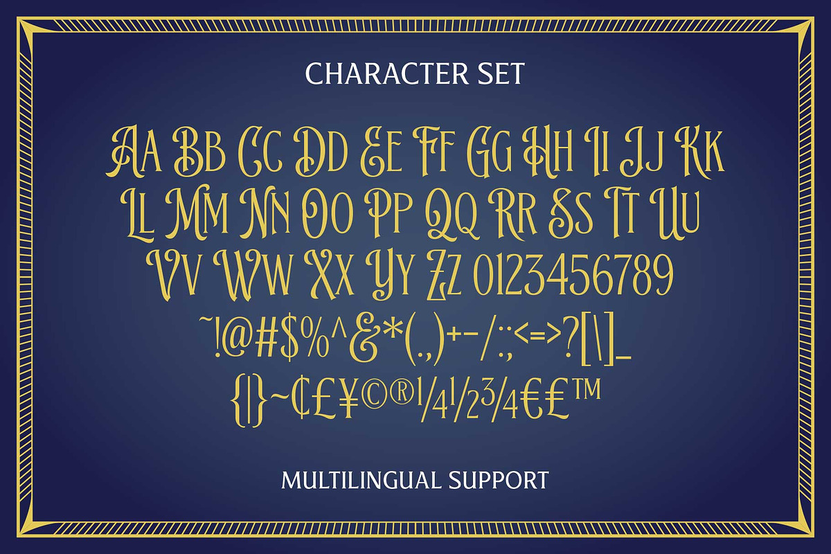 Blacknose - Vintage Inspired, a Serif Font by Arterfak Project (Photo 8 of 11)