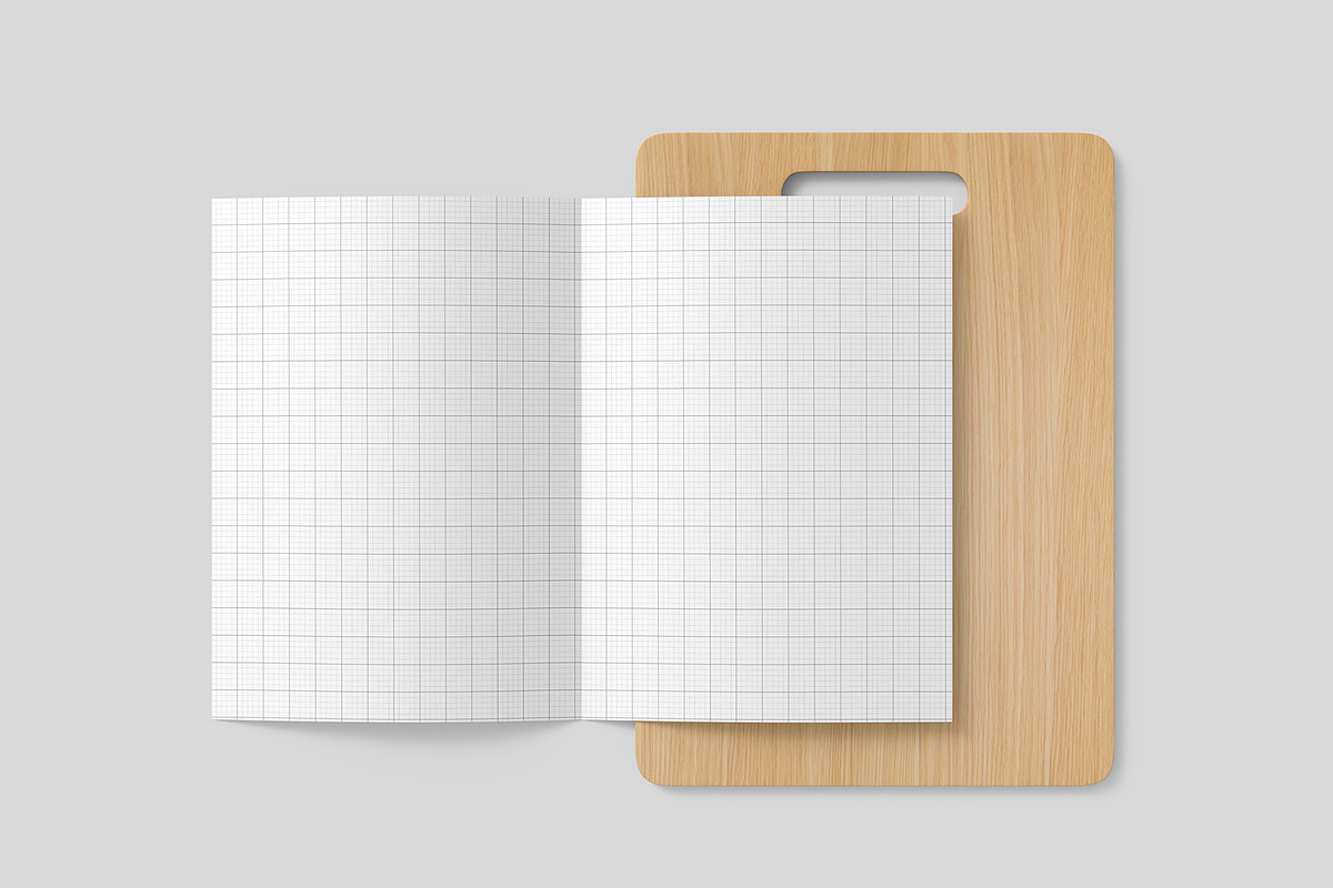 Restaurant Food Menu Card Mockup PSD, an Advertising Mockup by graphypix (Photo 3 of 4)